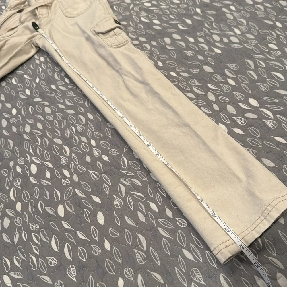 JUSTICE Tan Skinny Cargo Pants, size 8S